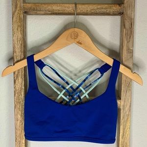 Lululemon Free To Be Wild Bra Sapphire Blue 6